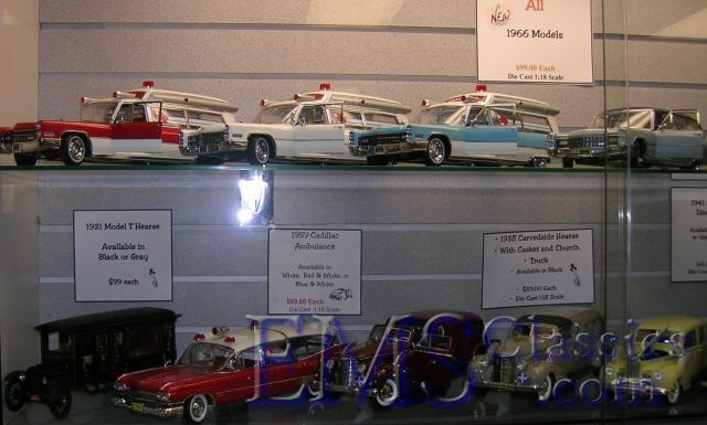 1966SSCadillacmodels,NationalMuseumofFuneralHistory,HoustonTX.JPG