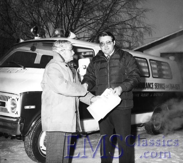 1971StrathroyDodge01,DrRobertWoodrowpresentsJohnJordanClassAlicense,PrinceAlbertSK,photo.jpg