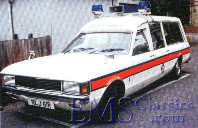 1977FordGranada,longdistanceDorsetambulance,photoAmbulanceWorld1999.jpg